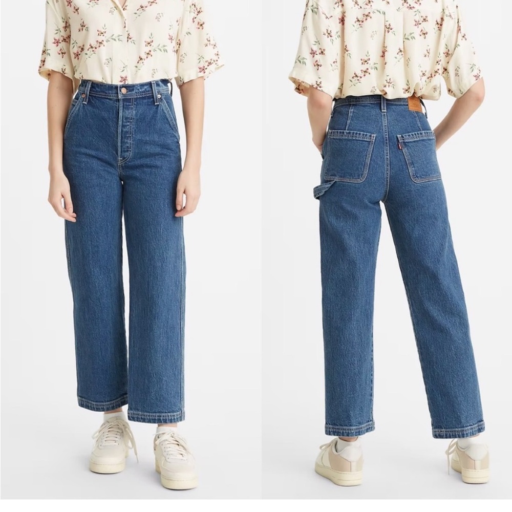 LEVI’S Premium Ribcage Straight Carpenter Jean size 27